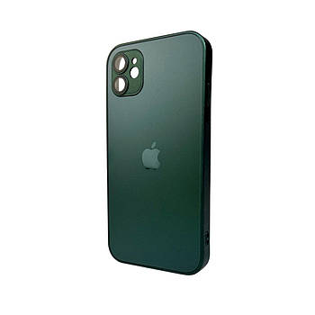 Чохол для смартфона AG Glass Matt Frame Color для iPhone 11 Cangling Green