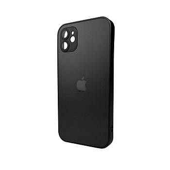 Чохол для смартфона AG Glass Matt Frame Color для iPhone 11 Graphite Black