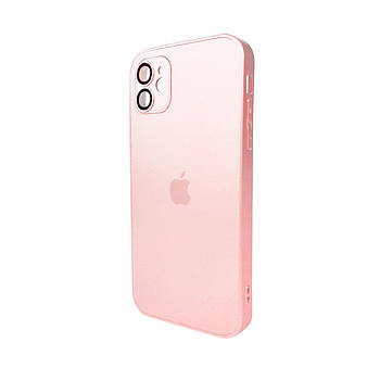 Чохол для смартфона AG Glass Matt Frame Color для iPhone 11 Chanel Pink