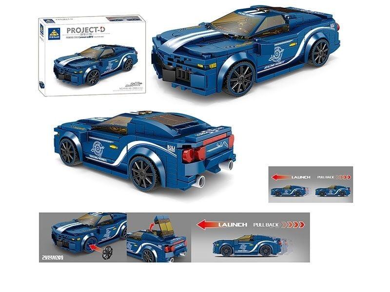 Конструктор KY 6149 "Перегоновий автомобіль", 263 деталі, інерція