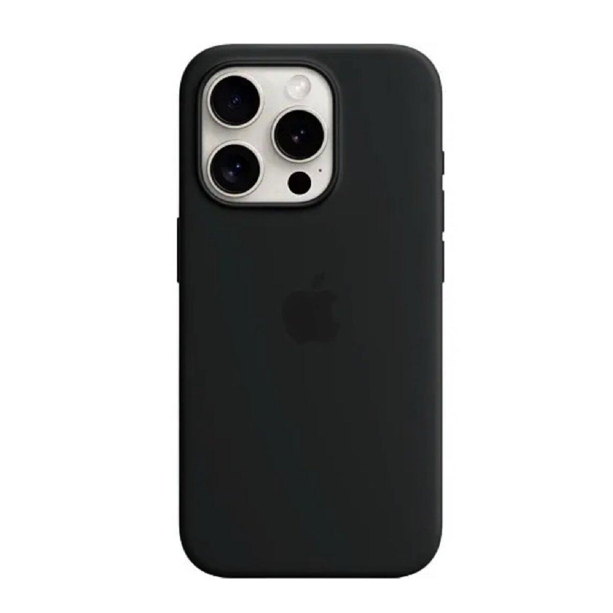 Чохол Silicone Full Case with MagSafe для iPhone 15 Pro Black
