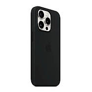 Чохол Silicone Full Case with MagSafe для iPhone 15 Pro Max Black, фото 2