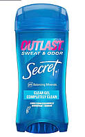 Гелевий дезодорант Secret Outlast Clear Gel Antiperspirant Completely Clean 73г