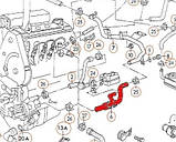 Трійник шланга 037122058 Seat, VW  з нержавійки - ДОВІЧНА ГАРАНТІЯ, фото 4
