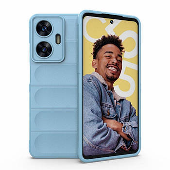 Чохол Cosmic Magic Shield для Realme C55 Light Blue