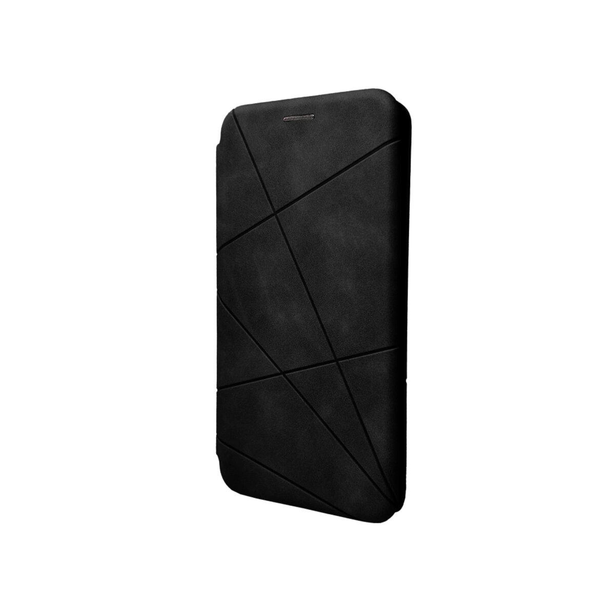 Чохол-книжка для смартфона Dekker Geometry for Poco M4 Pro Black, фото 1