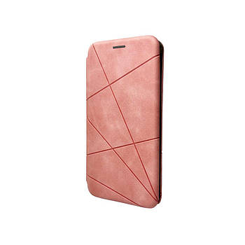 Чохол-книжка для смартфона Dekker Geometry для TECNO Pop 7 (BF6) Pink