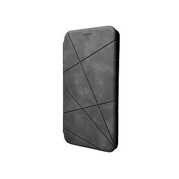 Чохол-книжка для смартфона Dekker Geometry для TECNO Pop 7 (BF6) Grey