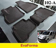 3D килимки EvaForma на Fiat Fiorino III '08-, 3D килимки EVA