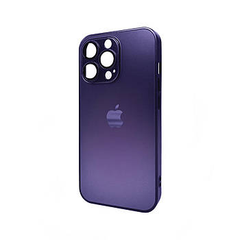 Чохол для смартфона AG Glass Matt Frame Color для iPhone 13 Pro Deep Purple