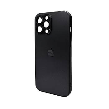 Чохол для смартфона AG Glass Matt Frame Color для iPhone 13 Pro Max Graphite Black