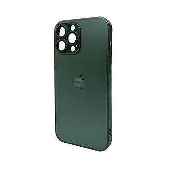 Чохол для смартфона AG Glass Matt Frame Color для iPhone 13 Pro Max Cangling Green