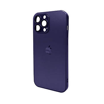 Чохол для смартфона AG Glass Matt Frame Color для iPhone 12 Pro Max Deep Purple