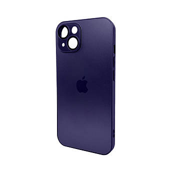 Чохол для смартфона AG Glass Matt Frame Color для iPhone 14 Deep Purple
