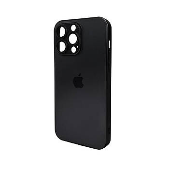 Чохол для смартфона AG Glass Matt Frame Color для iPhone 14 Pro Max Graphite Black