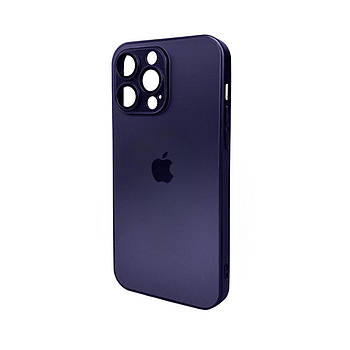 Чохол для смартфона AG Glass Matt Frame Color для iPhone 14 Pro Max Deep Purple