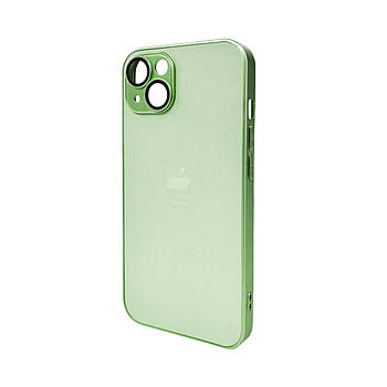 Чохол для смартфона AG Glass Matt Frame Color для iPhone 12 Light Green