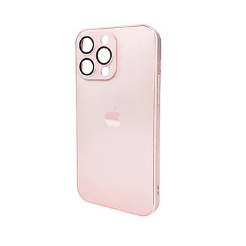 Чохол для смартфона AG Glass Matt Frame Color для iPhone 14 Pro Max Chanel Pink