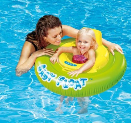 Надувне коло Intex 56588, серія «Школа плавання», з трусиками, 76 см