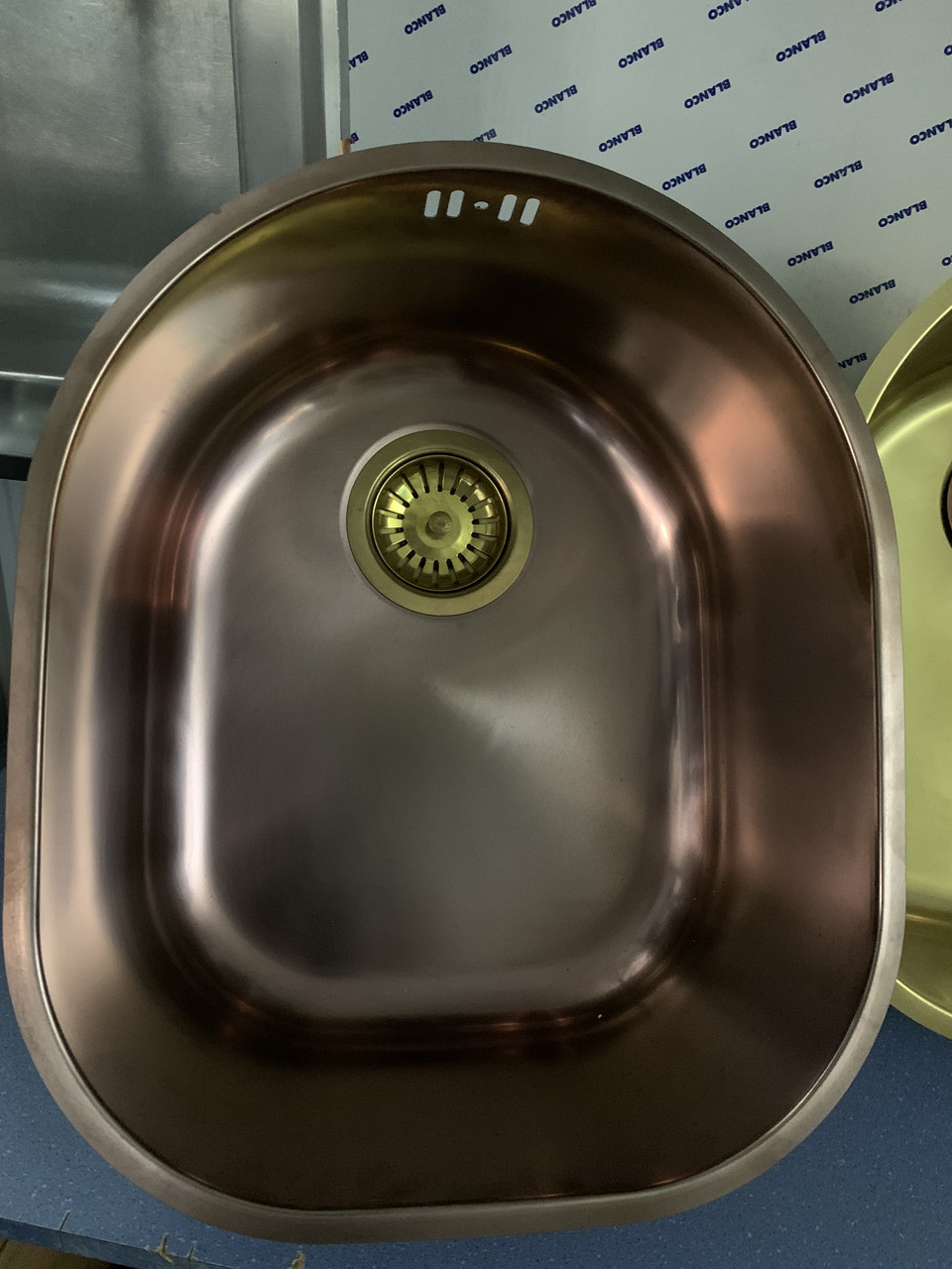 Мийка з нержавіючої сталі Alveus Variant Vintage 30 + PVD (мідь) під стільницю (знижка на вітрину)