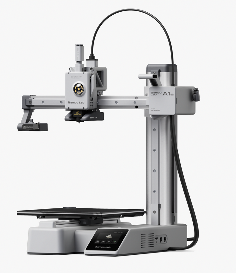 3D-принтер Bambu Lab A1 mini (PF002-M-EU), 180*180*180mm, 500mm/s, H300°C, B80°C, 2.4" IPS screen, Wi-Fi