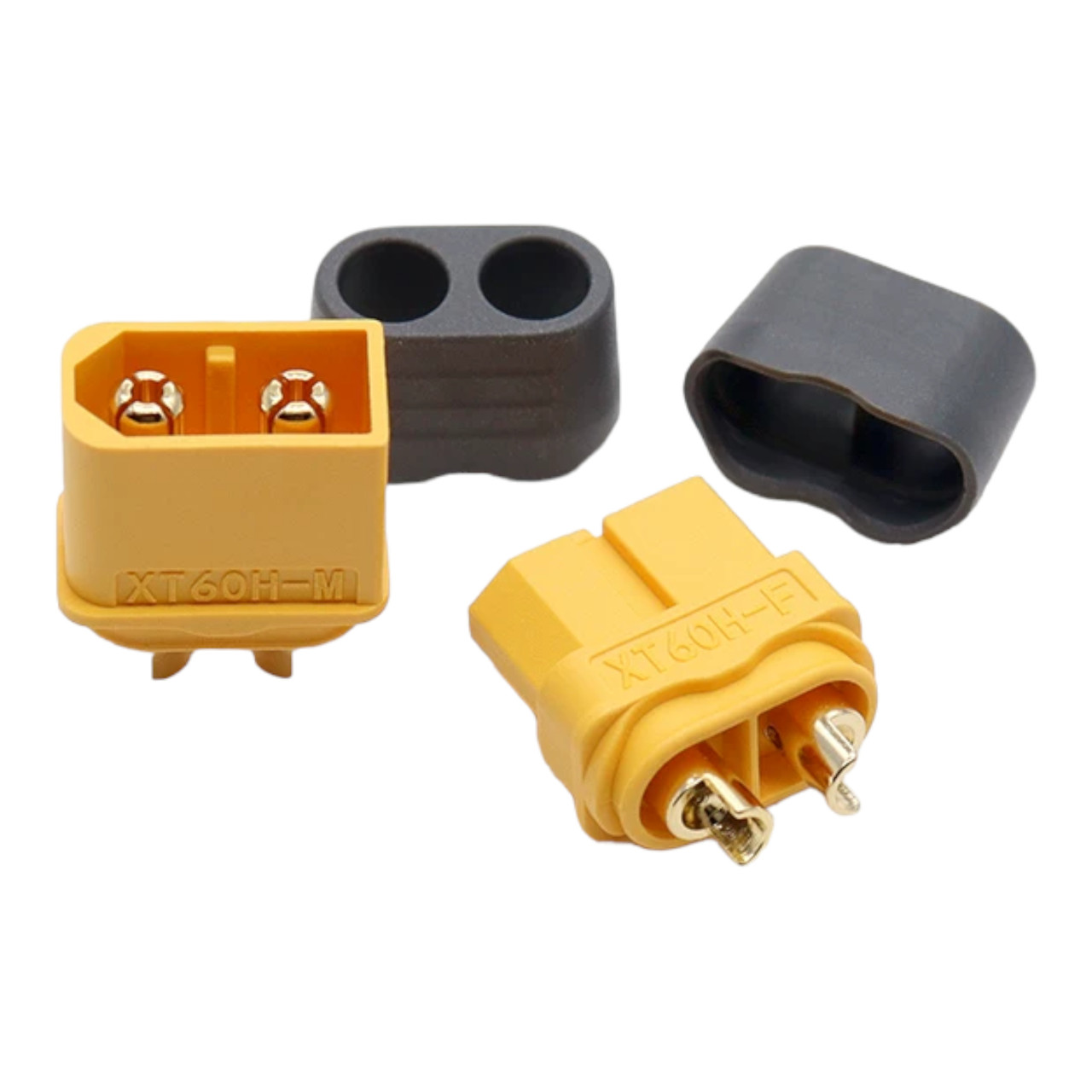 Разъем, коннектор XT60 Amass, пара M+F (папа+мама) купить по выгодной цене