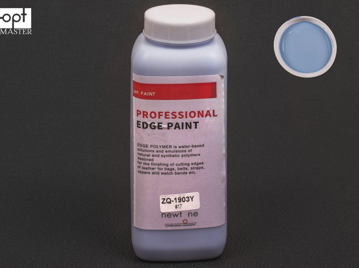 Фарба для урізу (торця) шкіри матоваи Newtone Edge Paint-OLD, кол. небесний №17 , 1000 г