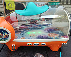 Дитячий акваріум світлодіодне підсвічування подача кисню в коробці NQ 001  Швидка відправка