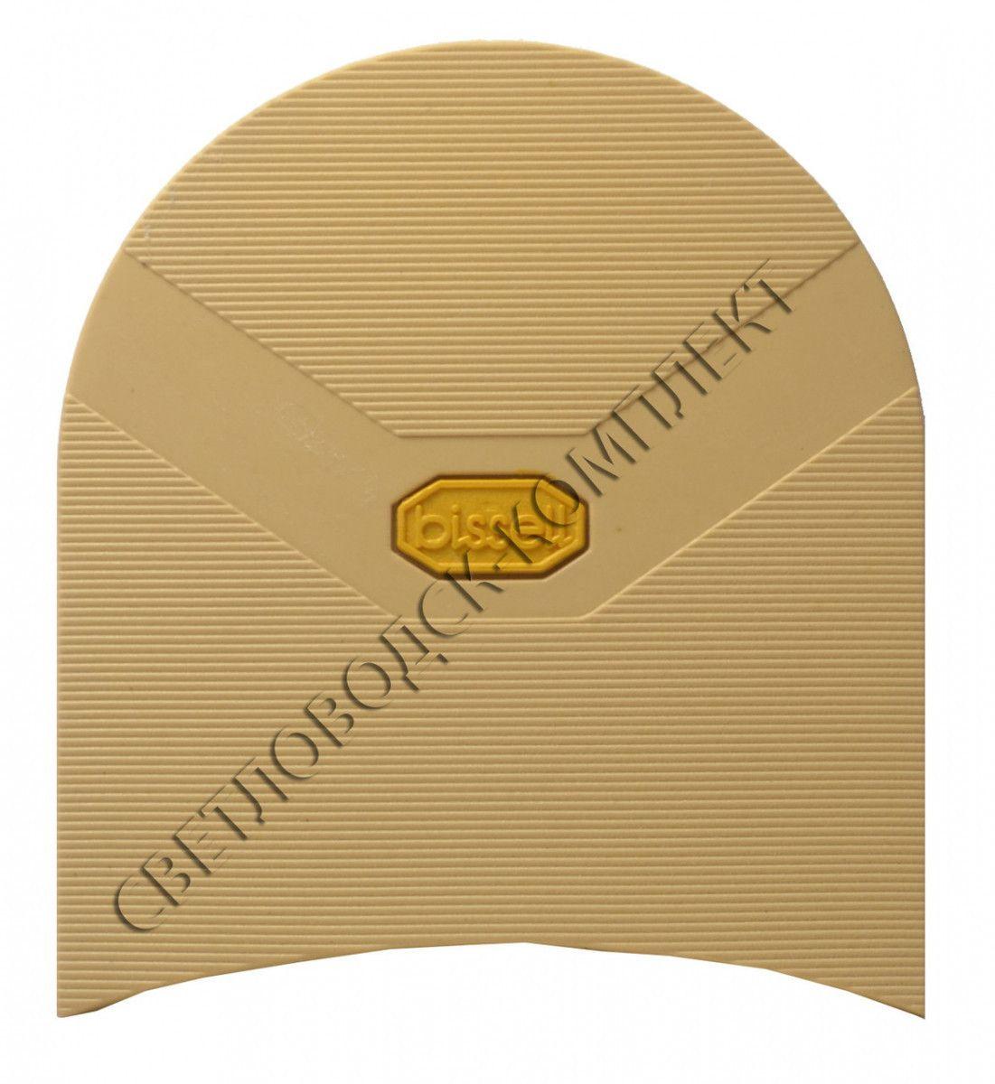Набійка гумова чоловіча BISSELL, art.620L, кол. бежевий (жовтий лого), фото 1