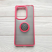 Чохол Armor Ring для Xiaomi Redmi Note 13 Pro протиударний з кільцем Червоний