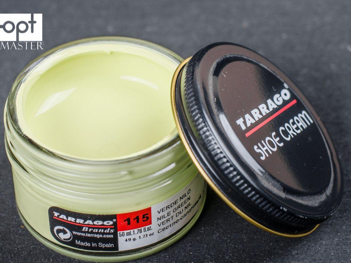 УЦІНКА - Крем світло-салатовий для взуття Tarrago Shoe Cream, 50 мл, TCT31 (115), фото 1