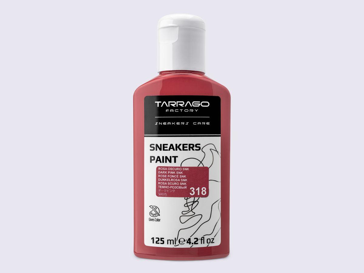 Фарба кол.темно-рожевий для кросівок Tarrago Sneakers Paint, 125 мл TNC01 (318)