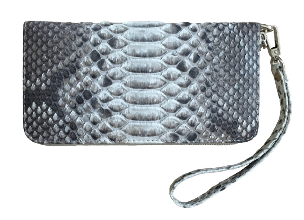Гаманець портмоне із знімною ручкою Ekzotic leather (snw29_2) із натуральної шкіри пітона