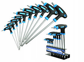 Набір викруток Torx Т-подібного типу Т9-Т50 10 шт GEKO G30591