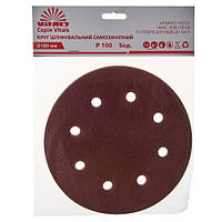 Коло шліфувальне самозачіпне Vitals 180 мм, 8 відп., з. – 100, 5 шт.