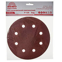 Коло шліфувальне самозачіпне Vitals 180 мм, 8 відп., з. – 120, 5 шт.