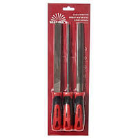 Набір напильників слюсарних 200 мм, 3 шт. Vitals Master