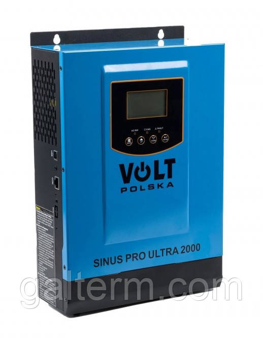 Сонячний інвертор Volt Sinus PRO ULTRA 2000 12/230V (1000/2000W) + 60A MPPT