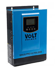 Сонячний інвертор Volt Sinus PRO ULTRA 2000 12/230V (1000/2000W) + 60A MPPT
