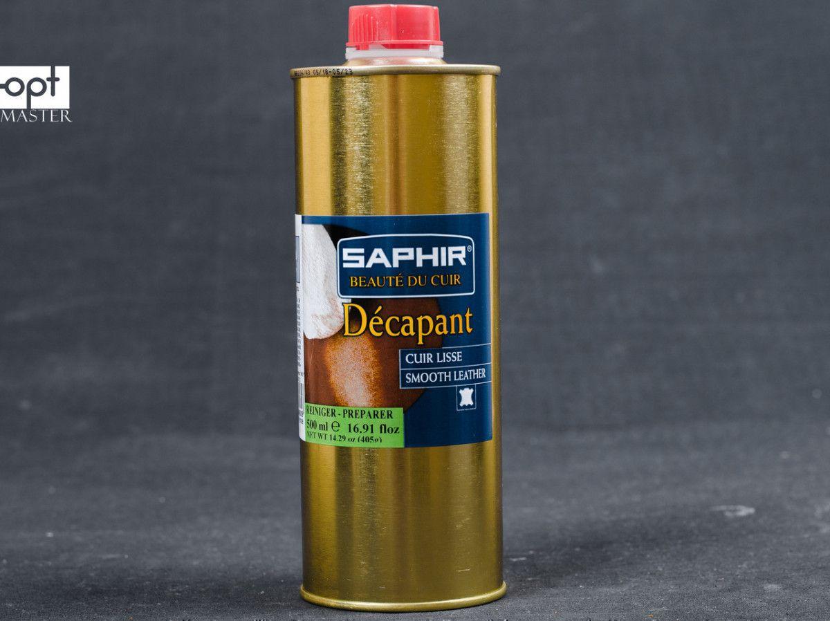 Рідина для зняття фарби Saphir Decapant, флакон жестяной, 500 мл (0848), фото 1