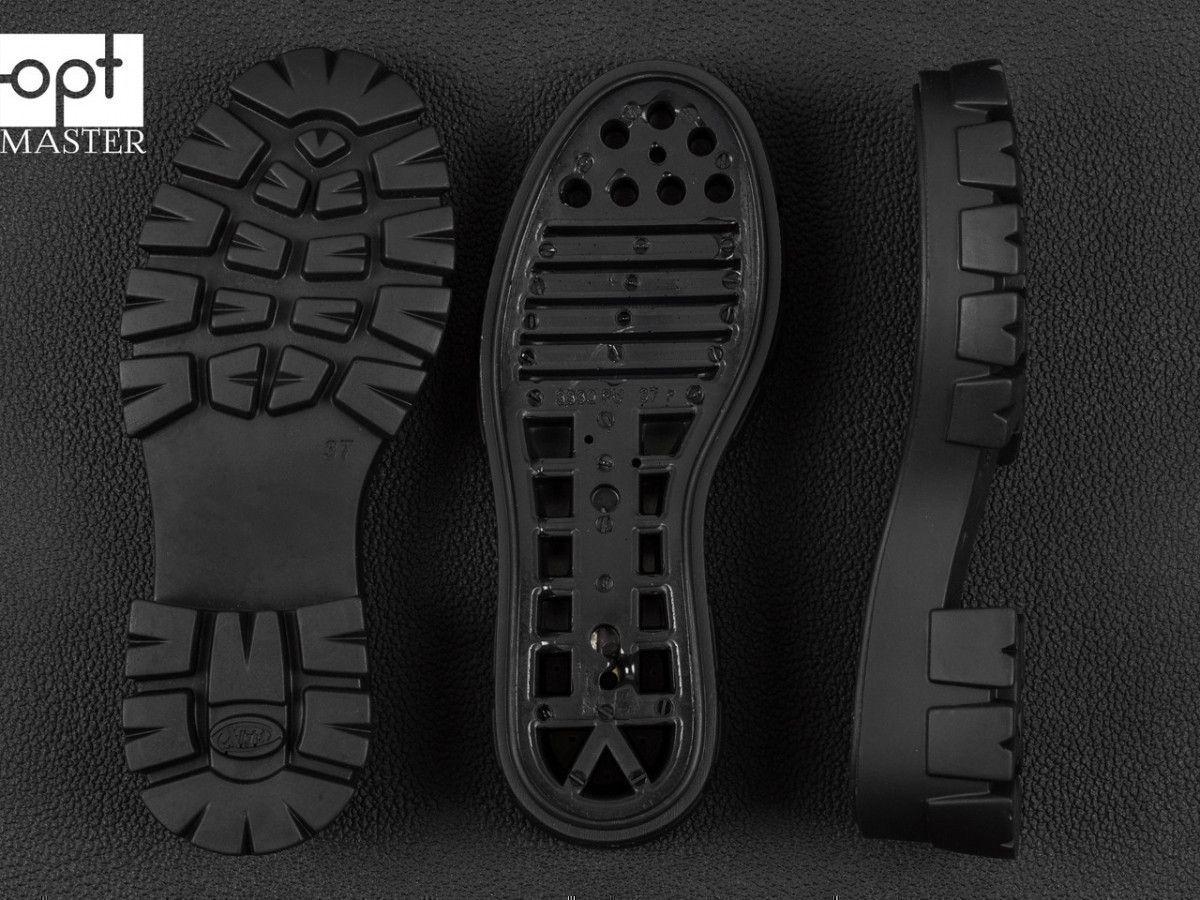 Підошва для взуття PU-3330, кол. чорний, фото 1