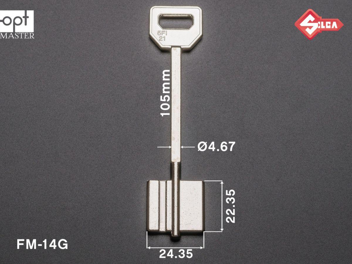 5FI21 Silca заготовка ключа бородкова