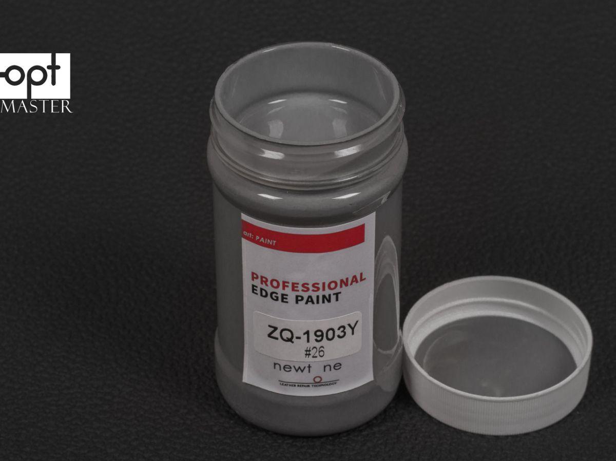 Фарба для урізу (торця) шкіри матова Newtone Edge Paintt-OLD, кол. сірий №26, 200 г
