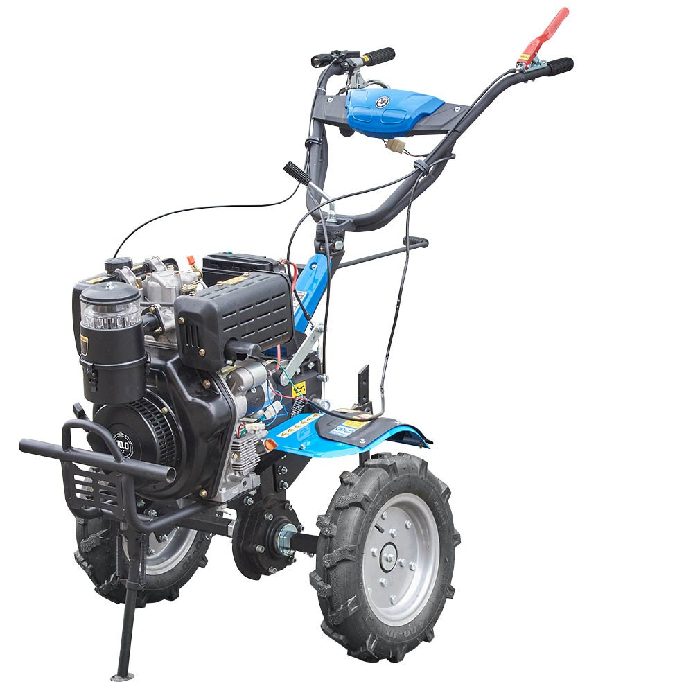 Мотоблок дизельний ДТЗ 510ДНЕ-К + ФРЕЗА (10 к.с., 4.00-10) (код 212282), фото 1