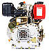 Двигун дизельний WEIMA WM178F (6.0 к.с., шліци Ø25мм, L=33мм, ручний старт) (код 21001), фото 5