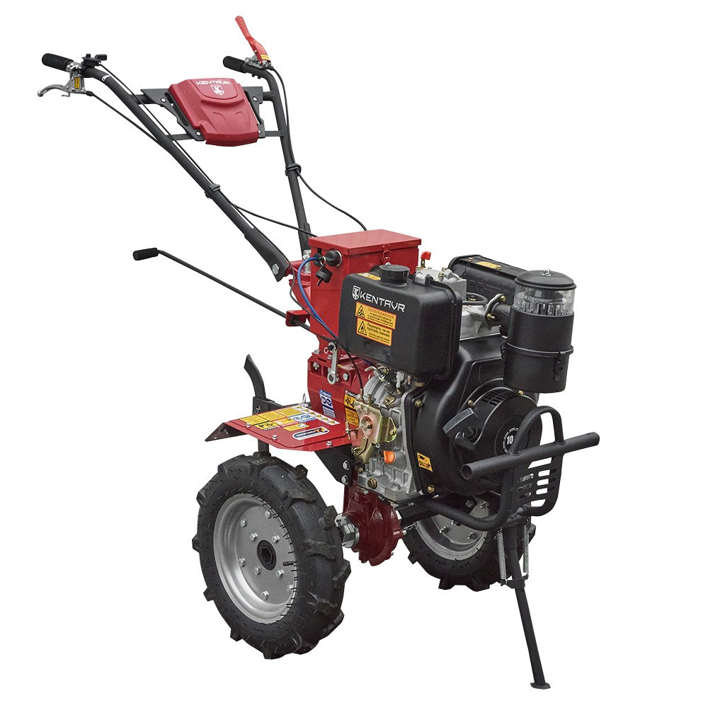 Мотоблок Кентавр МБ 2010ДЕ (4.00-10) + ФРЕЗА (10 к.с., дизель, електростарт), фото 1
