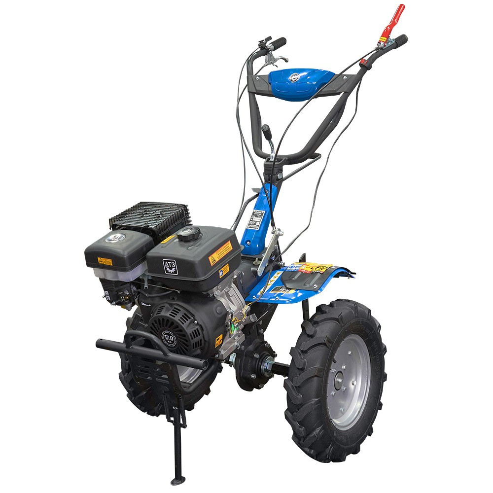 Мотоблок бензиновий ДТЗ 517БН-К (17 к.с., 5.00-12, диференціали) + ФРЕЗА (код 212279), фото 1