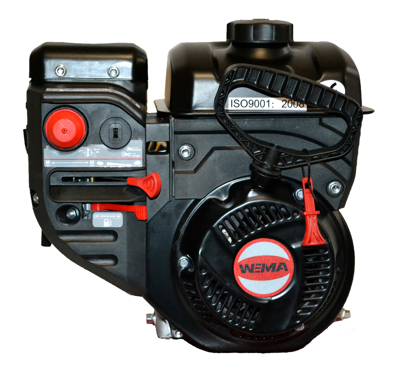 Двигун бензиновий Weima W210FS (7 к.с., шпонка Ø19мм, Q3, для снігоприбирача) (код 20063), фото 1