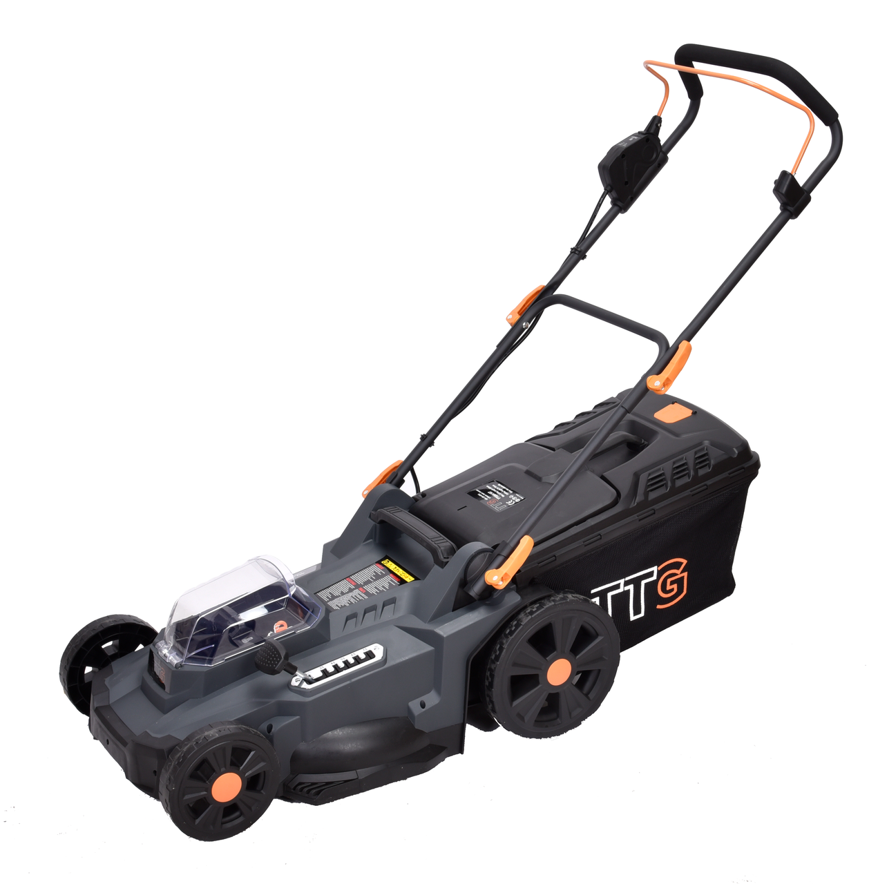 Газонокосарка акумуляторна TTG 8A107-J 20 V 2 АКБ (4А;4A) + зарядний пристрій (код 46027), фото 1