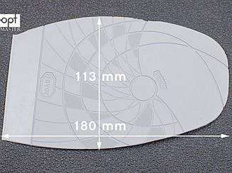 Гумова профілактика FAVOR арт. S-023, т. 1.5 мм, р. середній, кол. сірий (1) grey